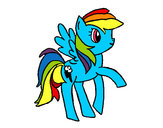 Dibujo Rainbowdash pintado por Seysmar