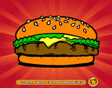 Dibujo Crea tu hamburguesa pintado por megapablo1