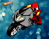 Dibujo Hot Wheels Ducati 1098R pintado por kurakali