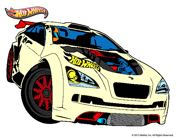 Dibujo Hot Wheels Megane Trophy pintado por bigotee