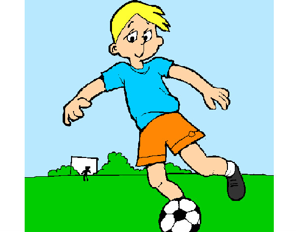 Dibujo Jugar a fútbol pintado por BroVarela