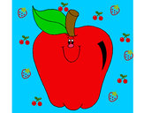 Dibujo Manzana 1 pintado por NEFTA