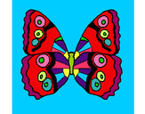 Dibujo Mariposa 1a pintado por chuliss