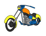 Dibujo Moto 1 pintado por johan302