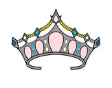 Dibujo Tiara pintado por mayte93