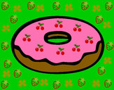 Dibujo Donuts 1 pintado por queyla