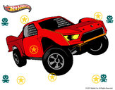 Dibujo Hot Wheels Ford pintado por EMIJOAQUIN