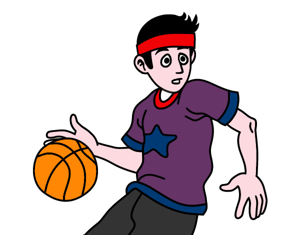 Dibujo Jugador de básquet junior pintado por BEPP