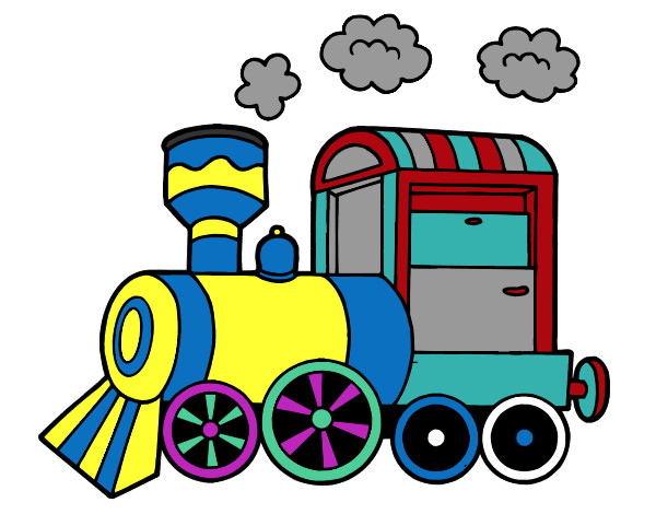 Dibujo de Locomotora de vapor pintado por Nsn11 en  el día  13-08-13 a las 09:20:54. Imprime, pinta o colorea tus propios dibujos!