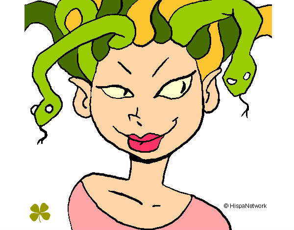 Mujer medusa