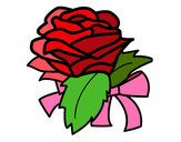 Dibujo Rosa, flor pintado por Rosi147