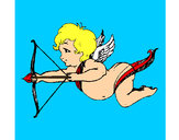 Dibujo Cupido volando pintado por nazaaylen