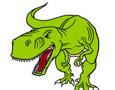 Dibujo Dinosaurio enfadado pintado por nikimva