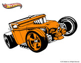 Dibujo Hot Wheels Bone Shaker pintado por lunapyok