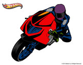 Dibujo Hot Wheels Ducati 1098R pintado por davizito
