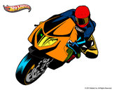 Dibujo Hot Wheels Ducati 1098R pintado por thiagomart