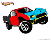 Dibujo Hot Wheels Ford pintado por Vinicyus