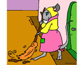 Dibujo La ratita presumida 1 pintado por fercita