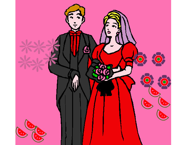 Dibujo Marido y mujer III pintado por lindazilo