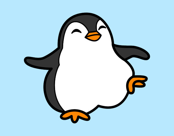 Pingüino bailando