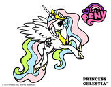 Dibujo Princess Celestia pintado por asly13