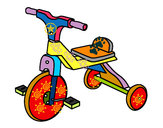 Dibujo Triciclo infantil pintado por JosaZ