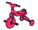 Dibujo Triciclo infantil pintado por josenid_10