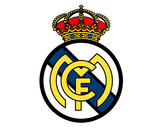 Dibujo Escudo del Real Madrid C.F. pintado por santi21878