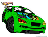 Dibujo Hot Wheels Megane Trophy pintado por juansecab2