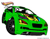 Dibujo Hot Wheels Megane Trophy pintado por juansecab2