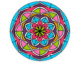 Dibujo Mandala 6 pintado por salaly