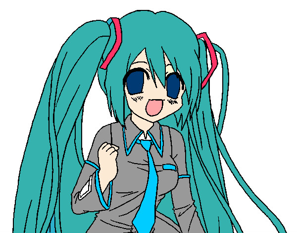 Miku Hatsune vocaloid