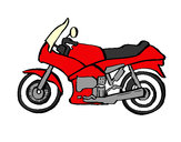 Dibujo Motocicleta pintado por maximoeze