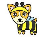 Dibujo Perro-abeja pintado por teddypupy7