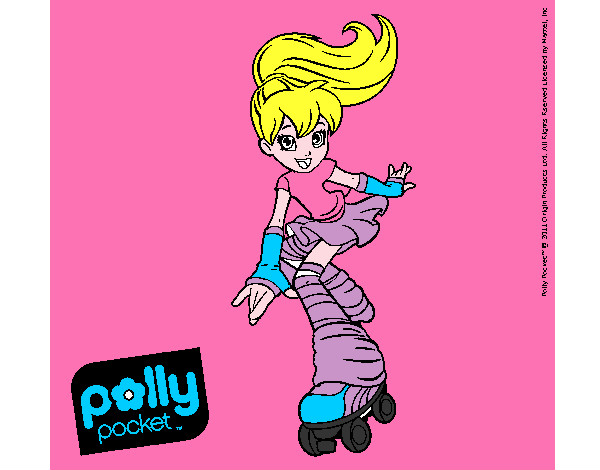 Dibujo Polly Pocket 1 pintado por lindazilo
