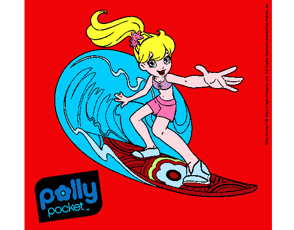 Dibujo Polly Pocket 4 pintado por lindazilo