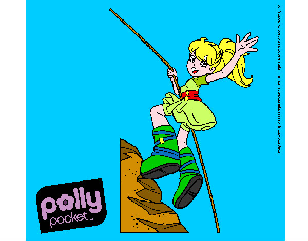 Dibujo Polly Pocket 6 pintado por lindazilo