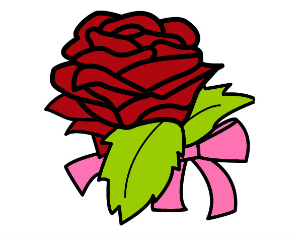 Dibujo Rosa, flor pintado por tatiana125
