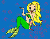 Dibujo Sirena sexy pintado por dmill