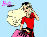 Dibujo Barbie con bolsas pintado por Daniel22