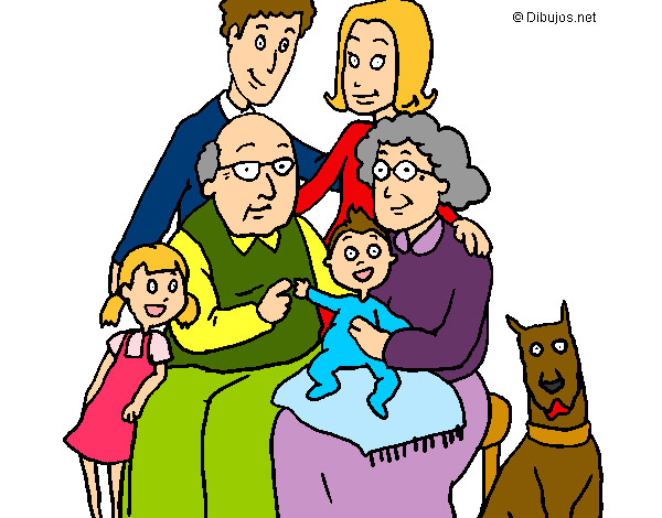 Dibujo Familia pintado por STELLAGELO