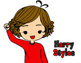 Dibujo Harry Styles pintado por 1DMARIANA