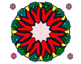 Dibujo Mandala 37 pintado por lilianserg