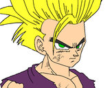 Dibujo Son Gohan pintado por luis_play