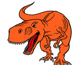 Dibujo Dinosaurio enfadado pintado por Piterzitho