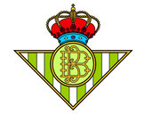 Dibujo Escudo del Real Betis Balompié pintado por adricasa