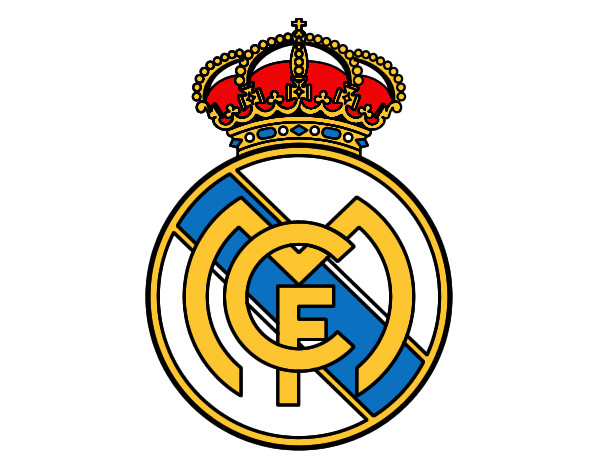 Dibujo de Escudo del Real Madrid C.F. pintado por Crisgomezl en Dibujos ...