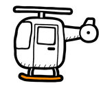 Dibujo Helicóptero ligero pintado por NOEMIJMZ