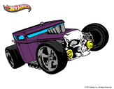 Dibujo Hot Wheels Bone Shaker pintado por canduchi