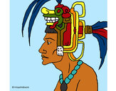 Dibujo Jefe de la tribu pintado por Gatillo